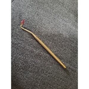 John O Butler Co. Chicago - Vintage‎ Gold Tone Dental Gum Stimulator